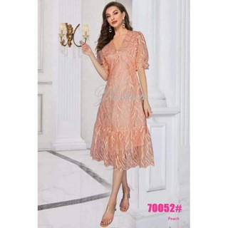 Peach cocktail dress for on sale wedding