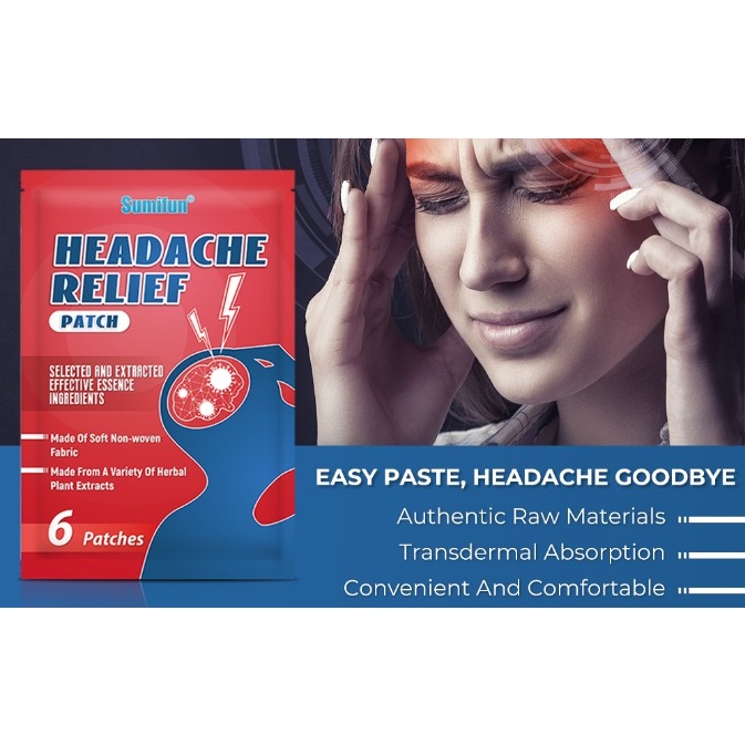 Headache Relief Patch FOR Headache Dizziness Migraine Tinnitus