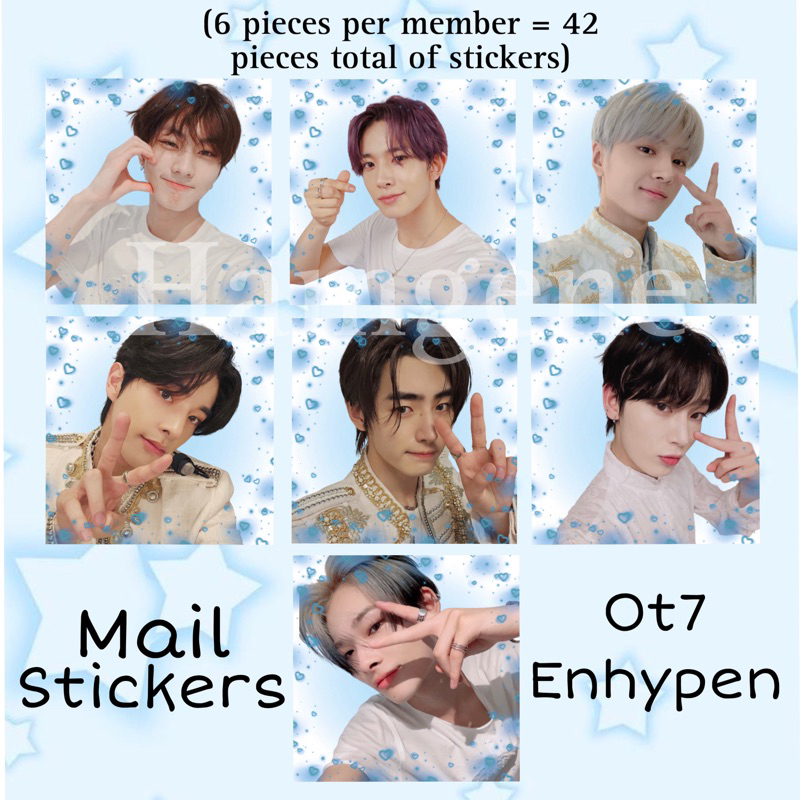 Enhypen Mail Stickers | Hamgene | Shopee Philippines