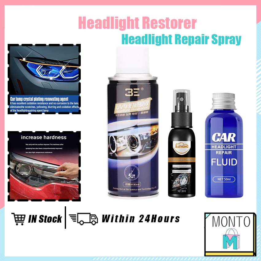 30-200ML Car Headlight Repair Fluid For Oxidation Coating Agent Cleaner ...