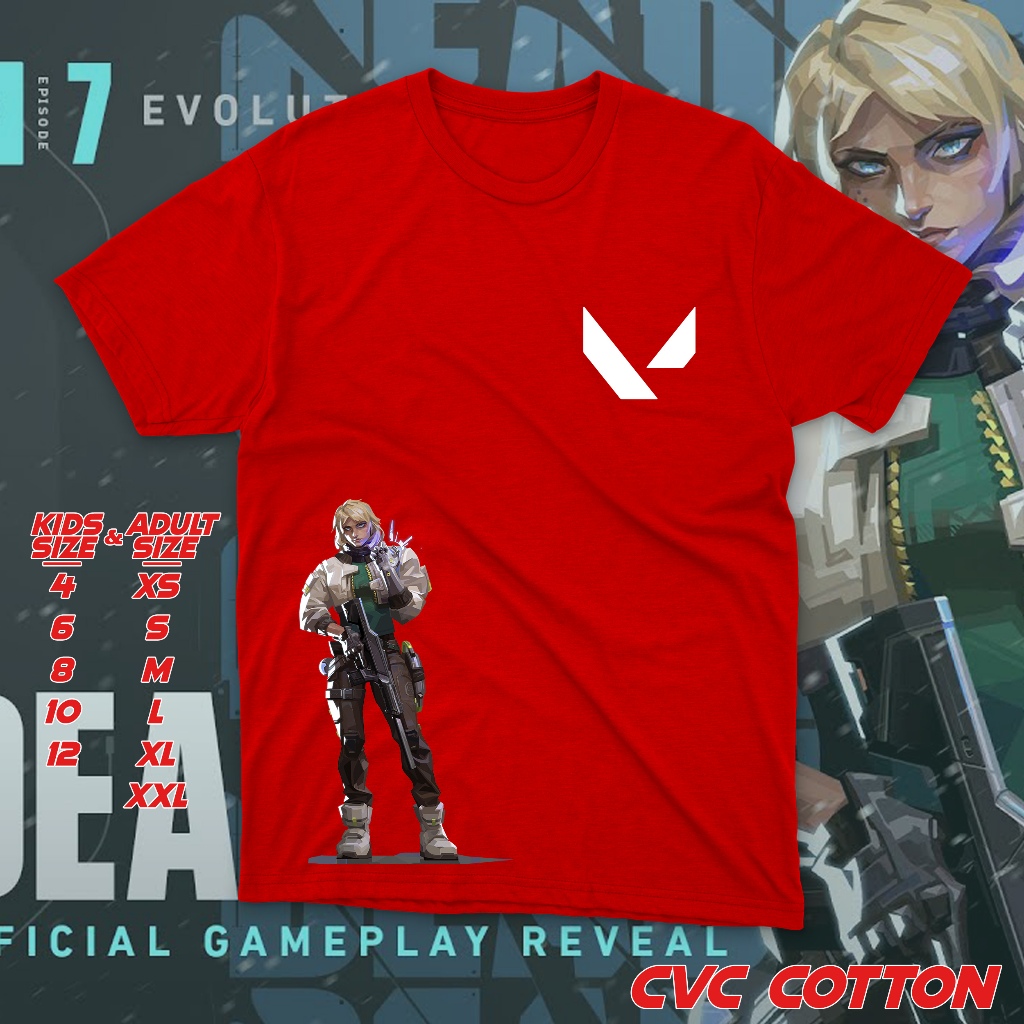 Valorant Agent DEADLOCK High Quality Shirt (VA22) | Shopee Philippines