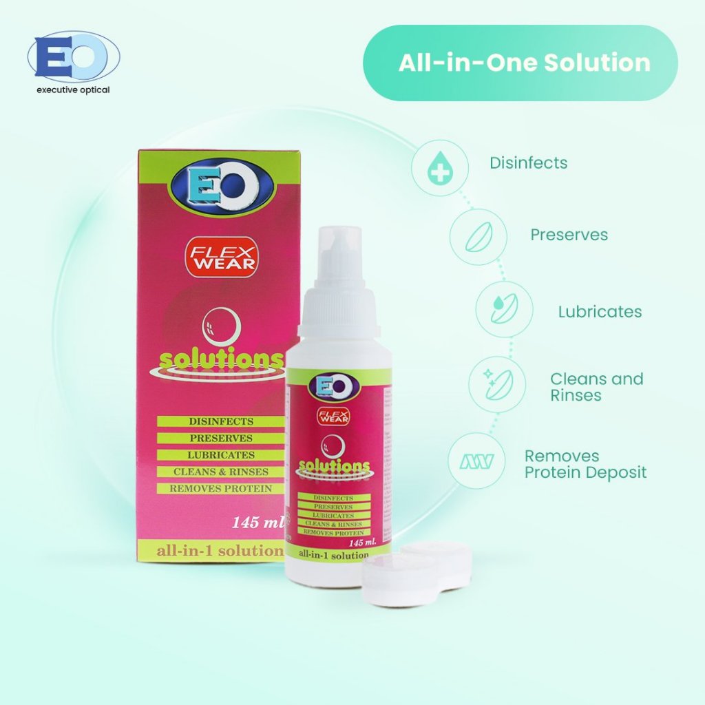 EO Flexwear AllIn1 Contact Lens Solution 145ml Shopee Philippines