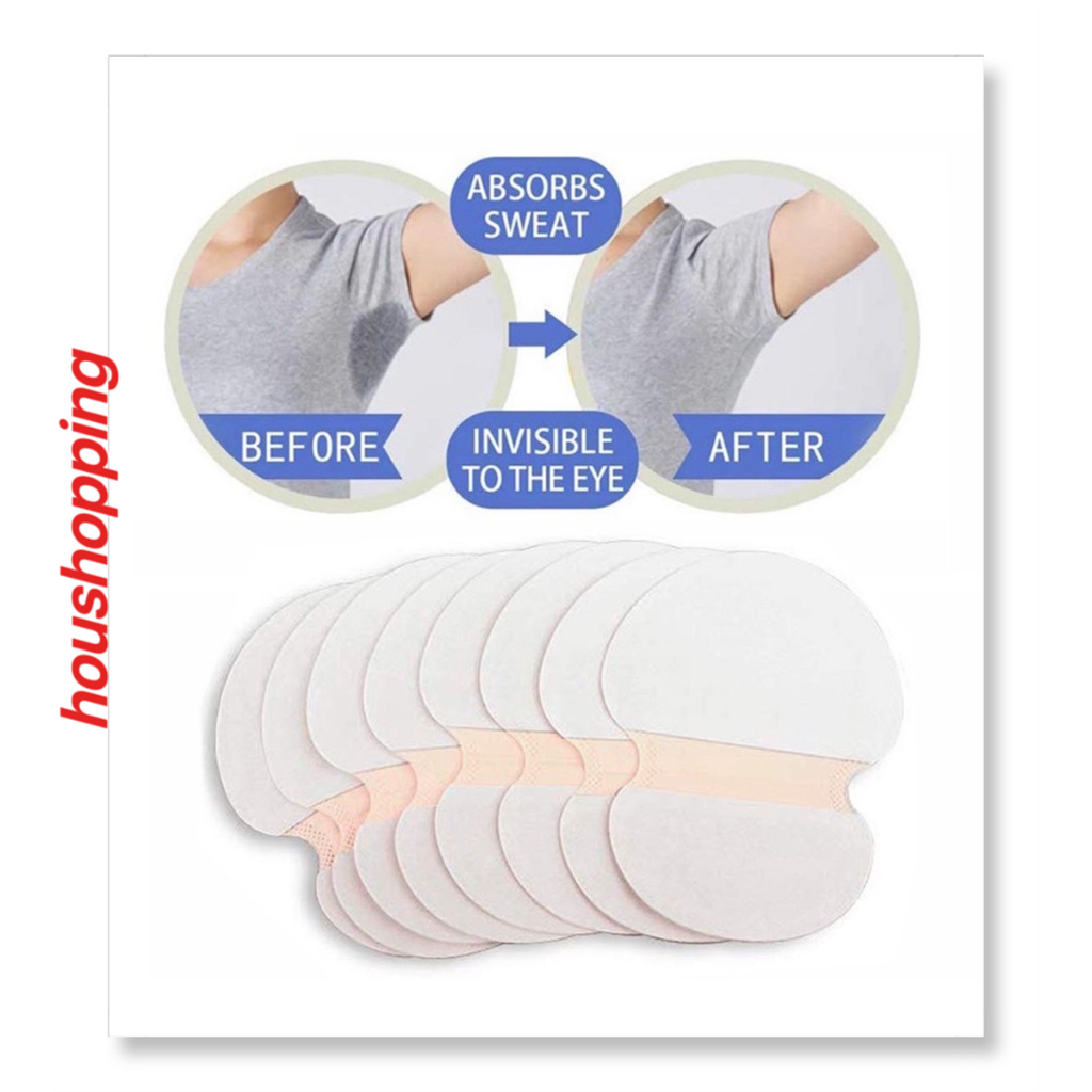 1 Pair(2Pcs) Antiperspirant Underarm Dress Sticker Pads Armpits Sweat