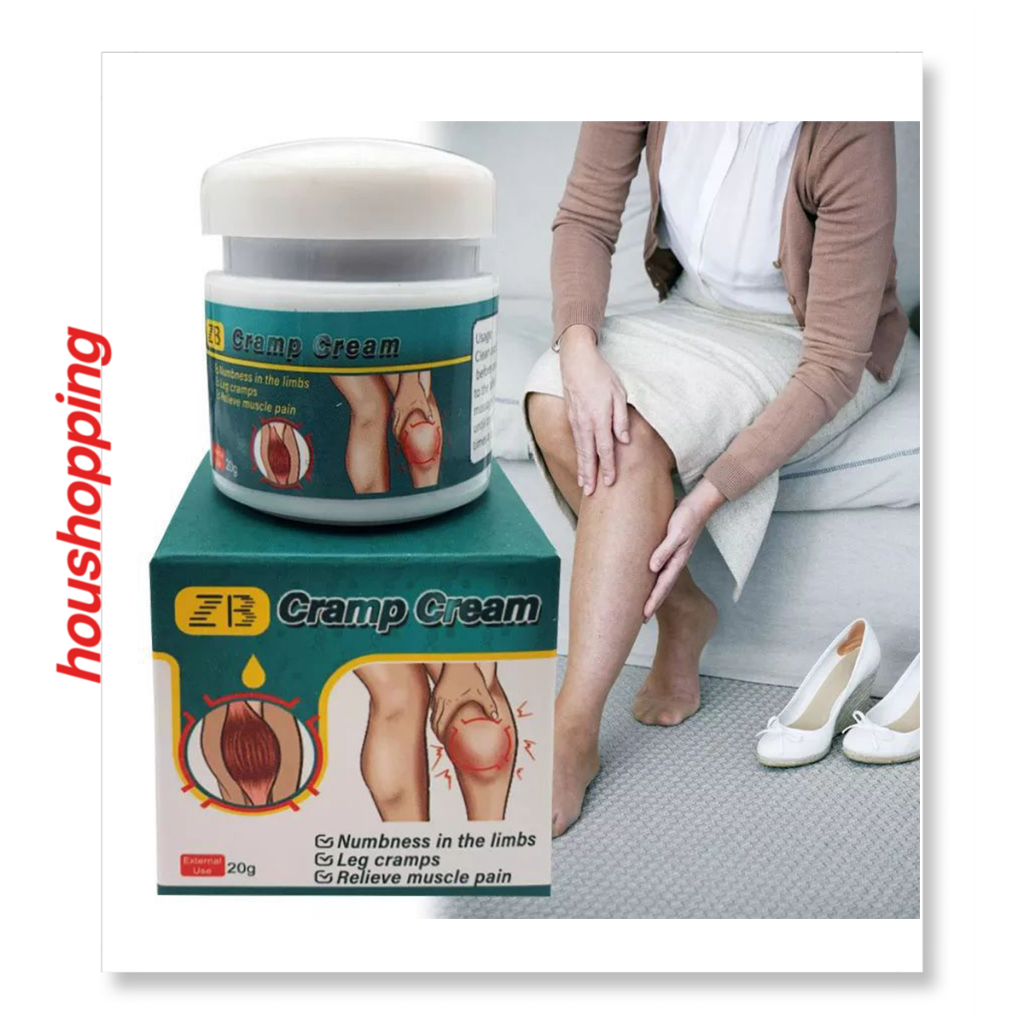 houshopping ZB Leg Cramps Cream Calf Muscle Spasms Pain Relief Massage ...