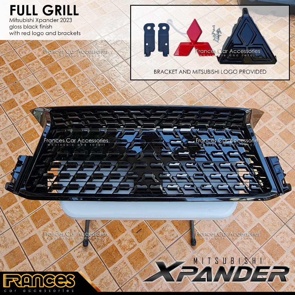 Xpander Cross Glossy Black Front Bumper Grill Grille