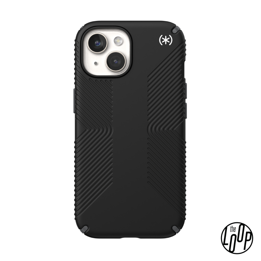 Speck Presidio2 Grip MagSafe Handyhülle – Fallschutz Bis 3,5 M, Weiche Haptik, Für IPhone 15/14 Plus