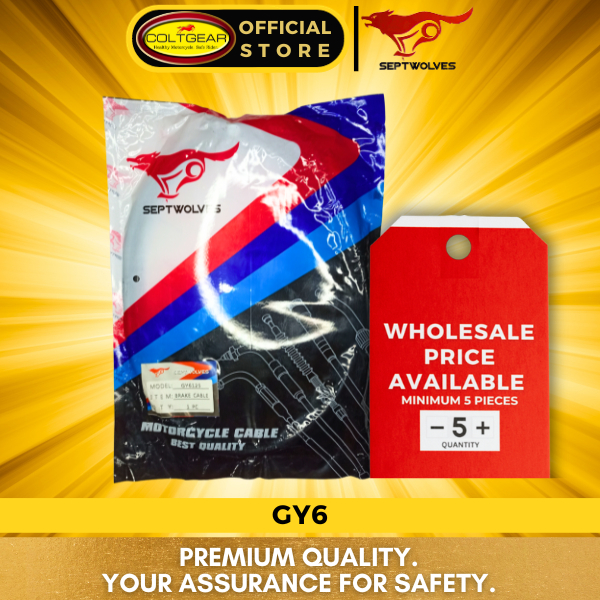 SEPTWOLVES Brake Cable for China GY6 | Shopee Philippines