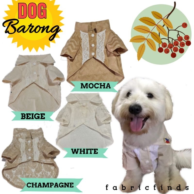 Dog 2024 clothes shopee