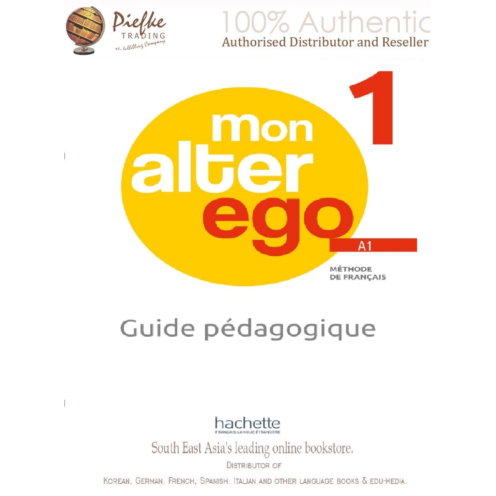 MON ALTER EGO 1 GUIDE PEDAGOGIQUE - 9782017230502 ( 100% Authentic ...