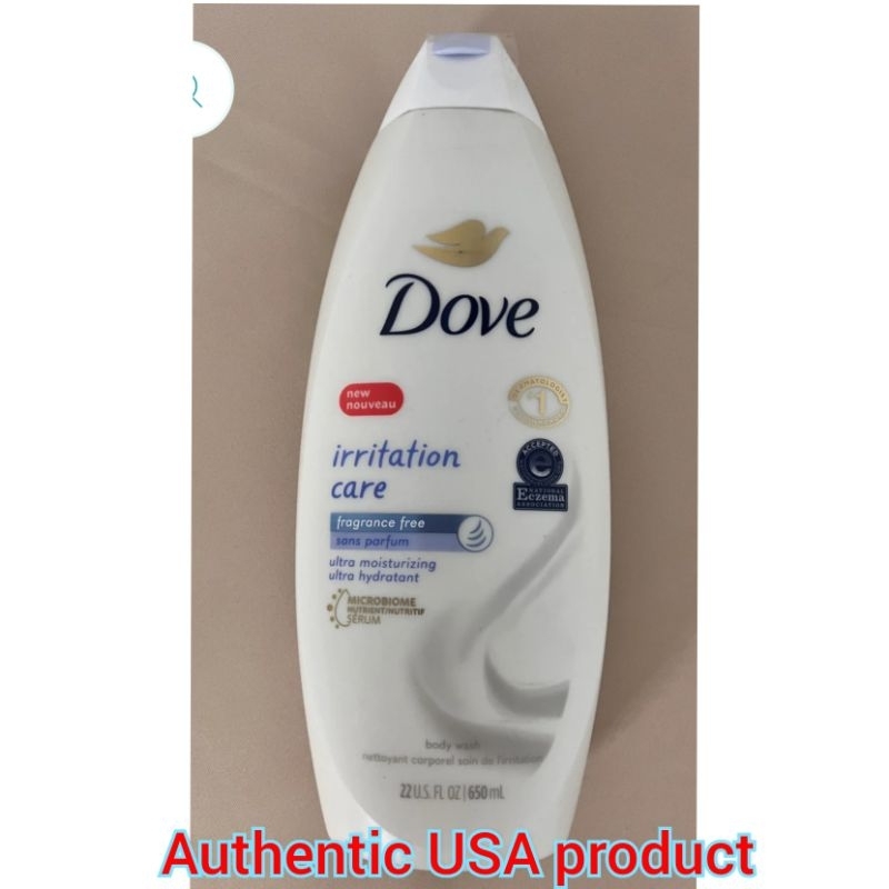 Dove Body Wash Irritation Care Ultra moisturizing 22oz/650mL Shopee Philippines