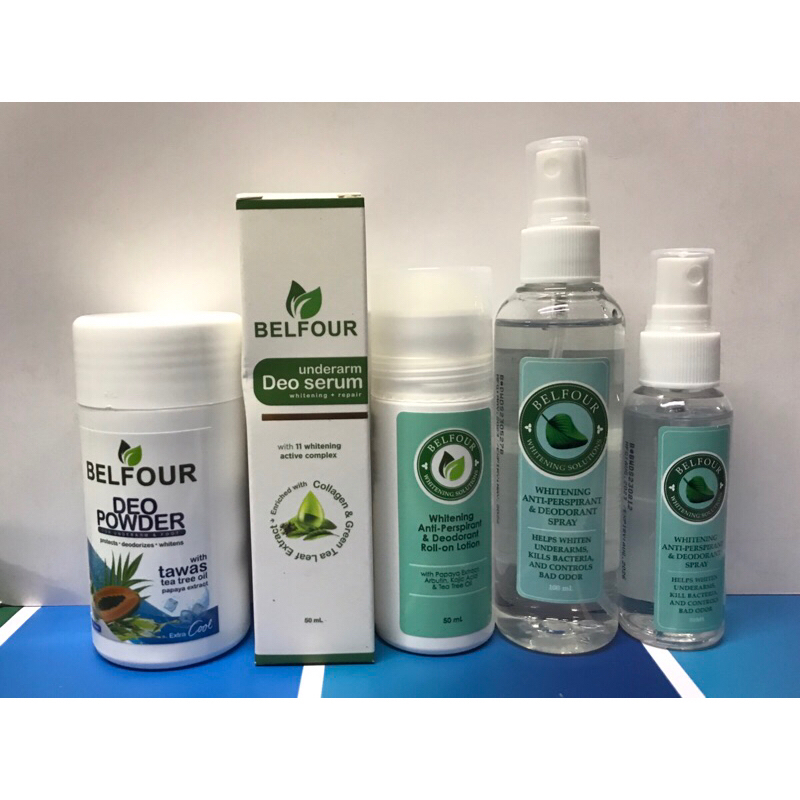 BELFOUR Whitening Antiperspirant Deo Spray 50ml/Roll on/Deo Serum/Deo