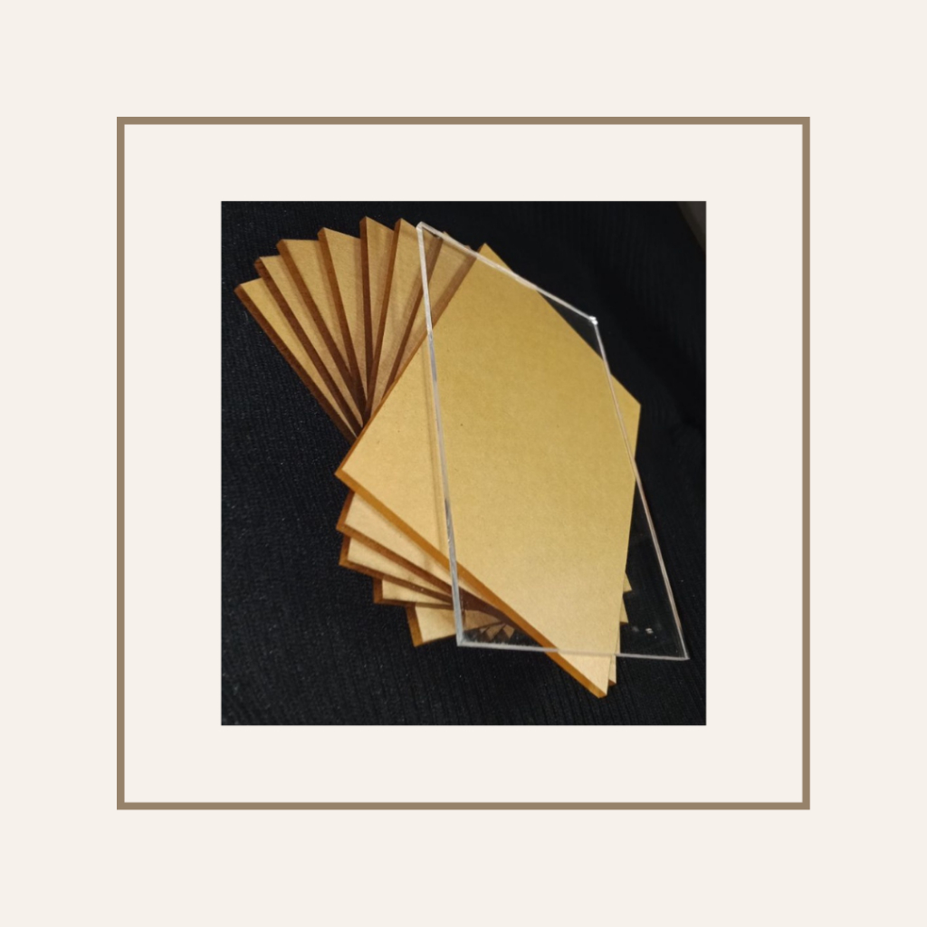ATM Size Precut Acrylic Sheet (10 & 20 pcs) ACRYLIC PLASTIC