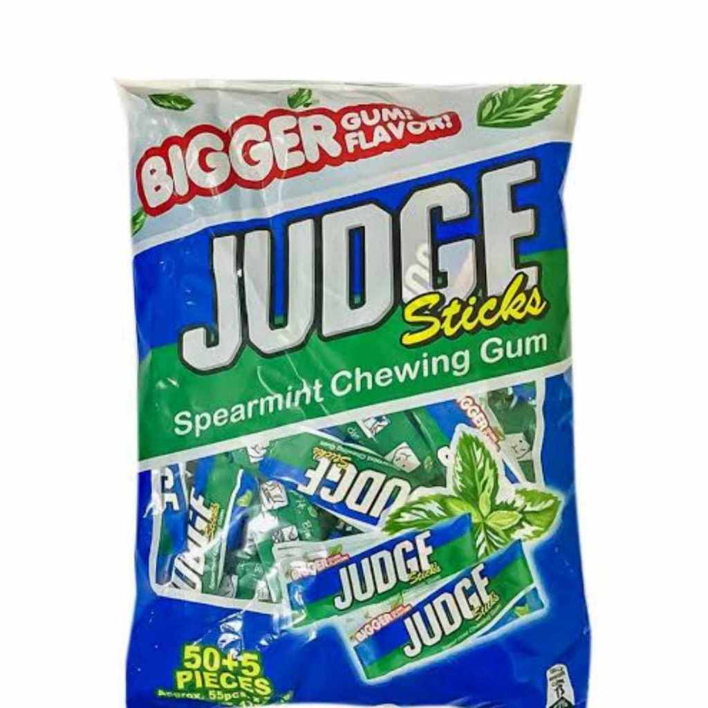 Judge Chewing Gum Bigger / Spearmint / Cherry 50s Shopee Philippines