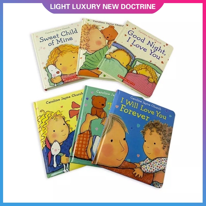 6 Book/Set I Love You Through And Through/Ten Tiny Toe Love Good Night
