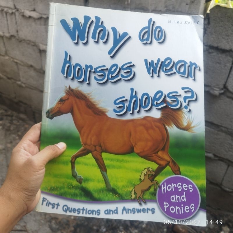 Why do horses wear shoes? Shopee Philippines
