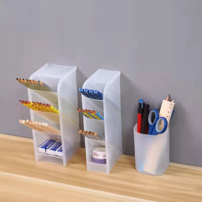 Multi-function Minimalist Desk Pen Holder Desk Pen Pencil Organizer WD ...