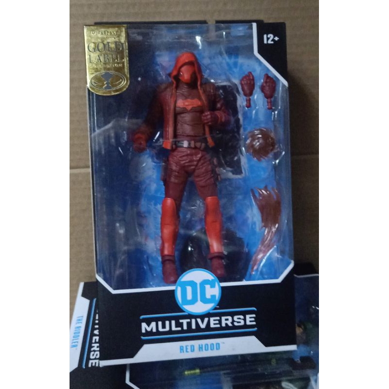 DC MULTIVERSE MCFARLANE GOLD LABEL RED HOOD (BATMAN ARKHAM KNIGHT