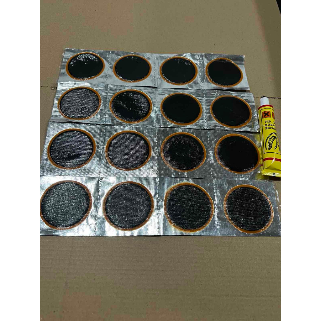 16Pcs 50mm Vulcanizing Patch, Cold Patch, German Patch, Truck Tire ...