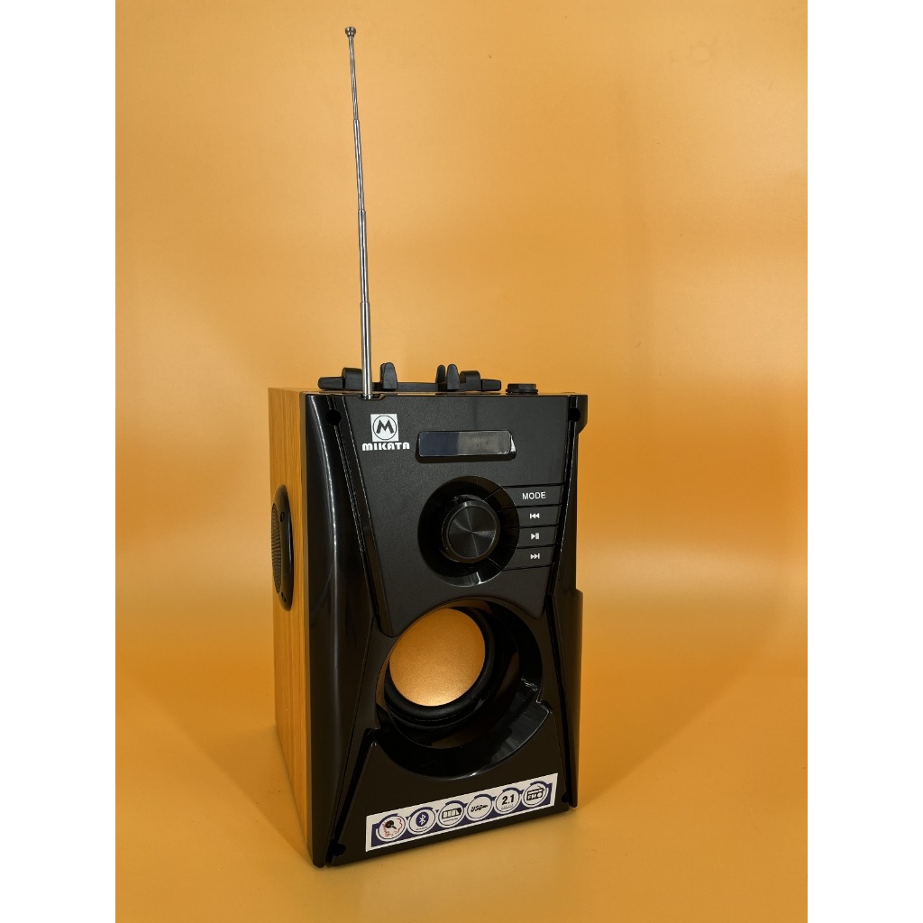 Mikata MKRD-A17R2-BT 5V FM 2.1 Super Bass Speaker | Shopee Philippines