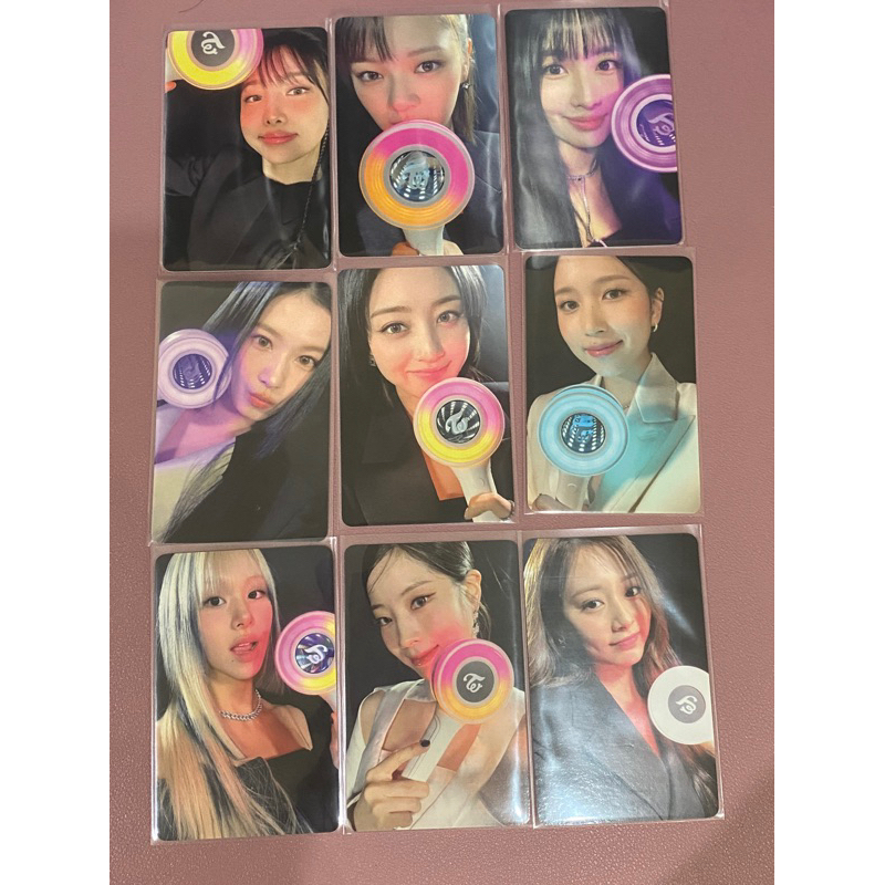 TWICE CANDY BONG INFINITY LIGHT STICK PHOTOCARDS Shopee Philippines
