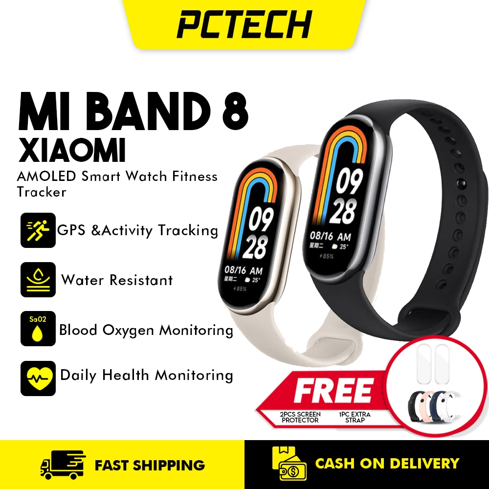 Mi fitness band on sale waterproof