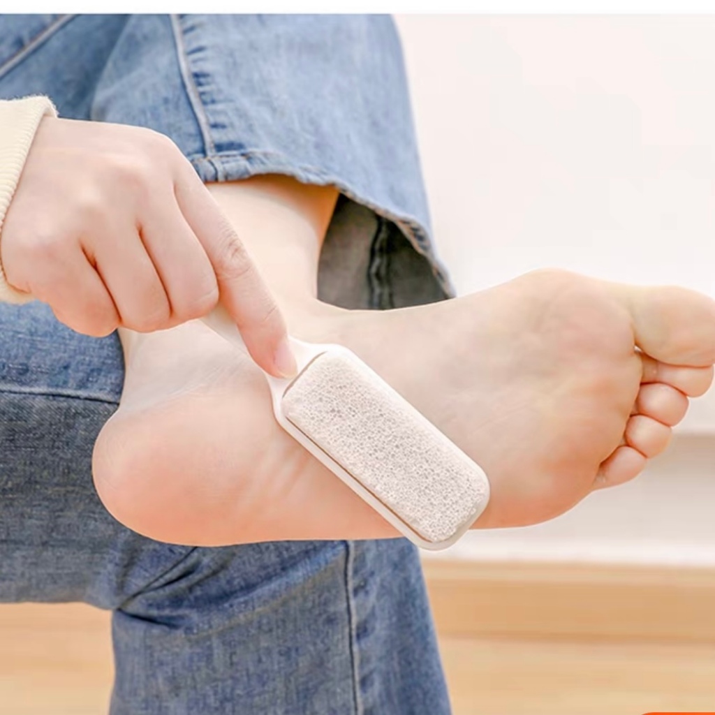 Super pumice stone footspa foot scrub callus remover scrubbing feet