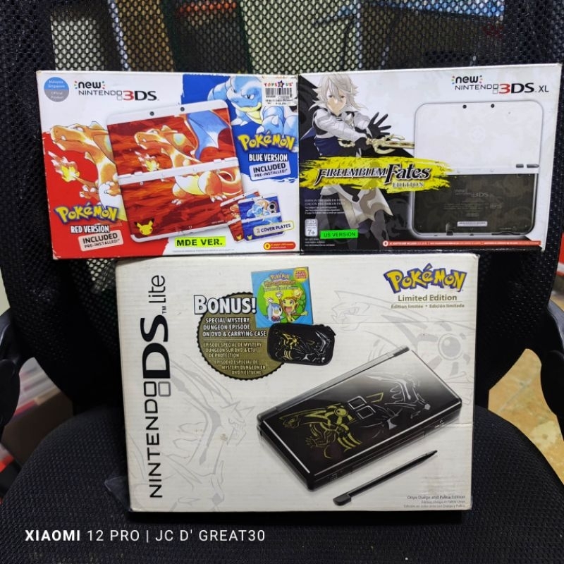 New Nintendo 3ds XL limited edition/DS console Collectables Unit ...