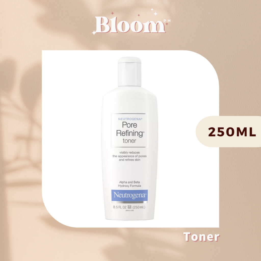 Neutrogena Pore Refining Toner, Alpha and Beta Hydroxy Formula, 8.5