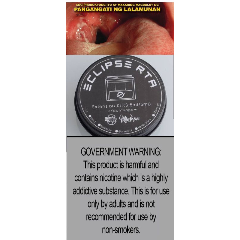 YachtVape Eclipse RTA Extension Kit Shopee Philippines