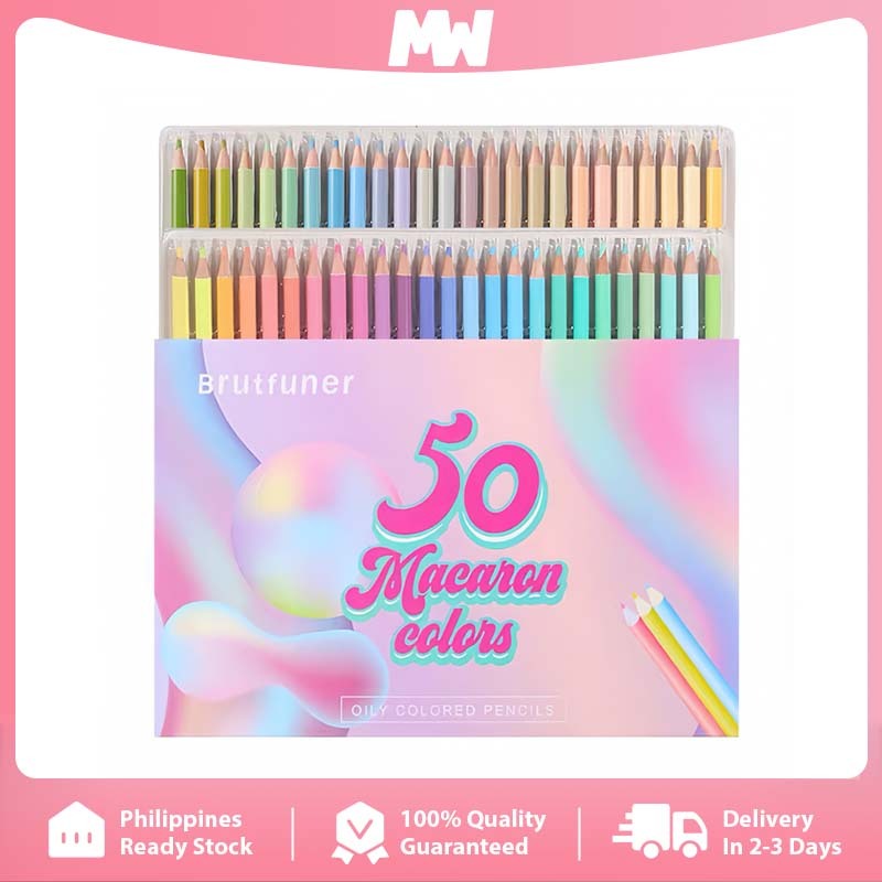 MW Brutfuner 12/24/50/72 Colors Macaron Colors Pencil Artist