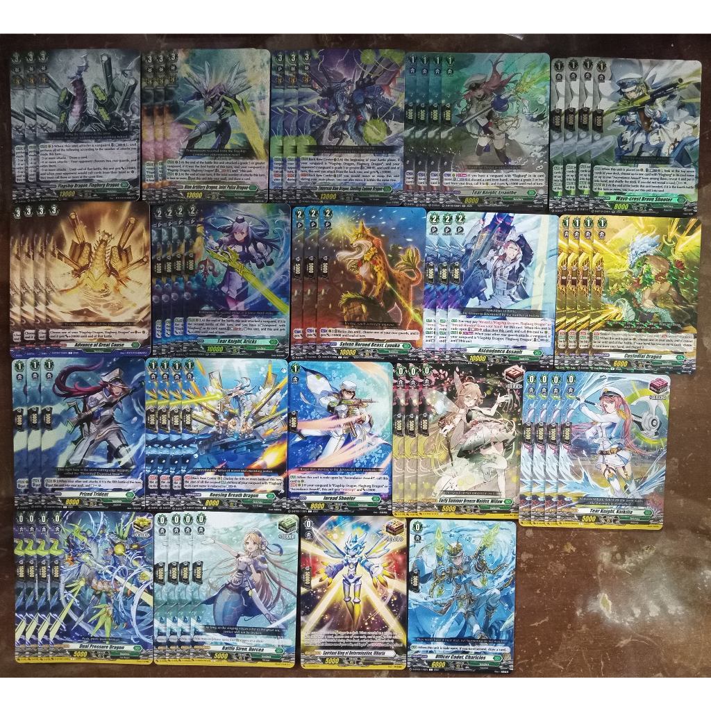 CFV Flagship Dragon Flagburg Dragon Deck Stoicheia Cardfight Vanguard