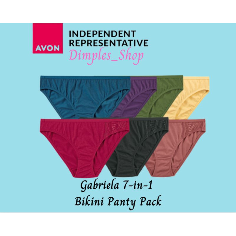 AVON Gabriela 7in1 Bikini Panty Pack Shopee Philippines