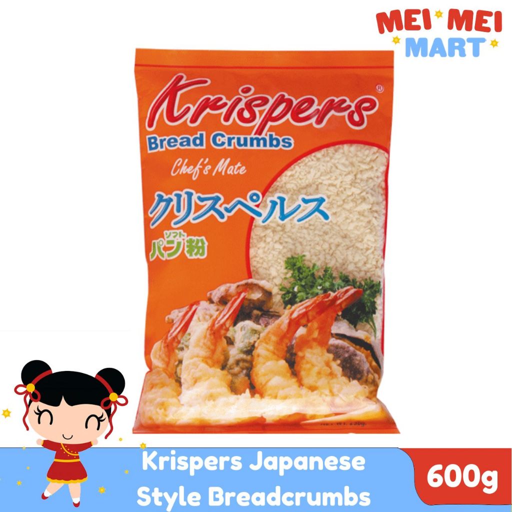 Krispers Japanese Style Panko Breadcrumbs Bread Crumbs 600g Shopee Philippines