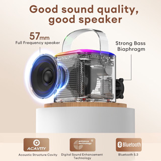 Y1 /K1 Portable Mini Karaoke Bluetooth Speaker W/ Wireless Microphone ...