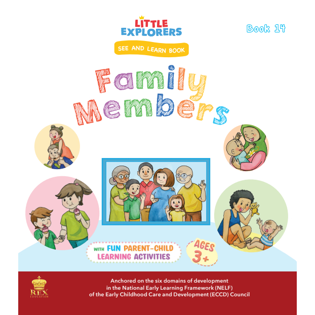 Little Explorers Picture Book (Family Members) MY FAMILY Series 14 ...