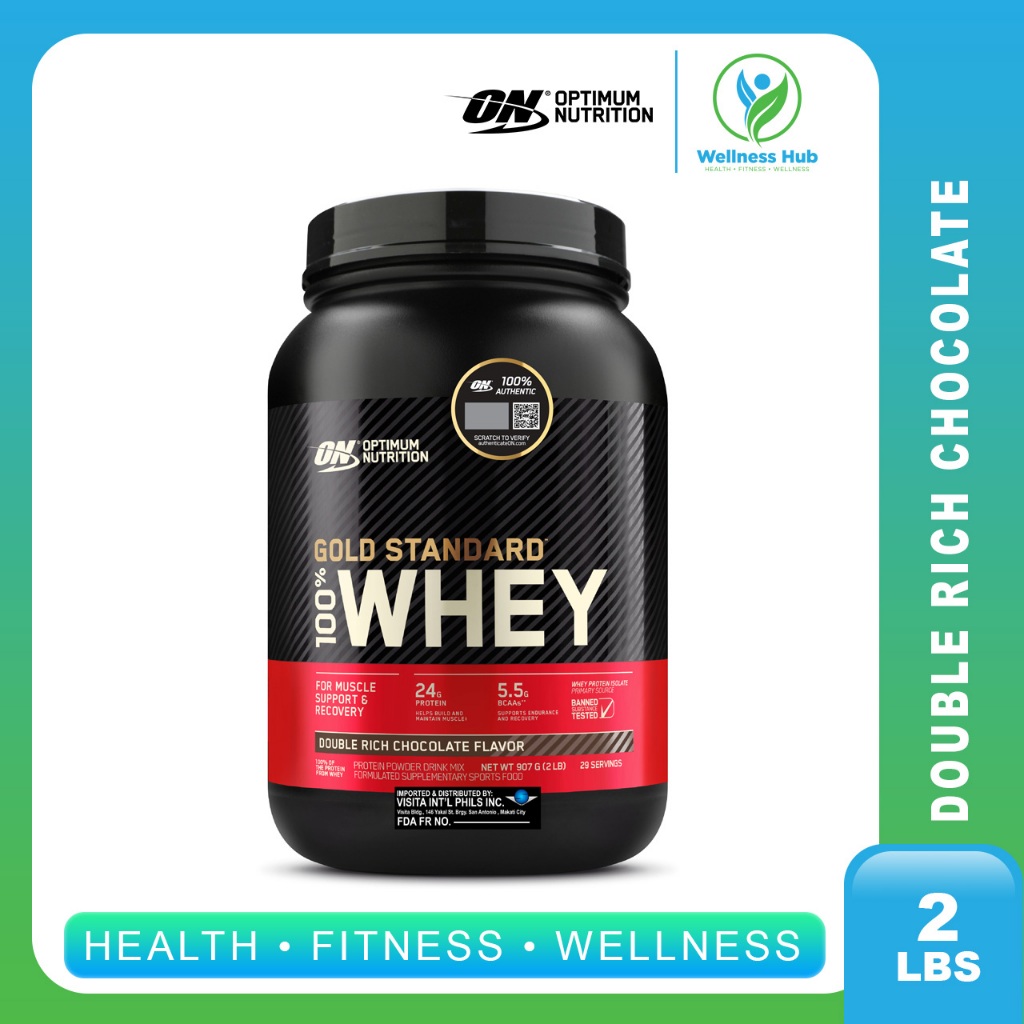 Optimum Nutrition Gold Standard Whey Protein 2lbs Save 50 Shopee Philippines