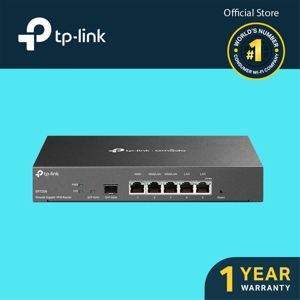 TP-Link ER7206 (TL-ER7206) Omada Shopee Philippines | Gigabit VPN Router