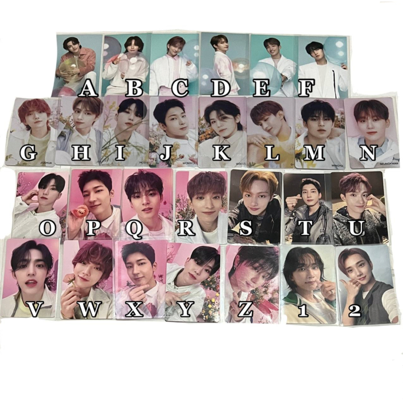 Seventeen Always Yours album, torec, hmv pc (Scoups, Jeonghan