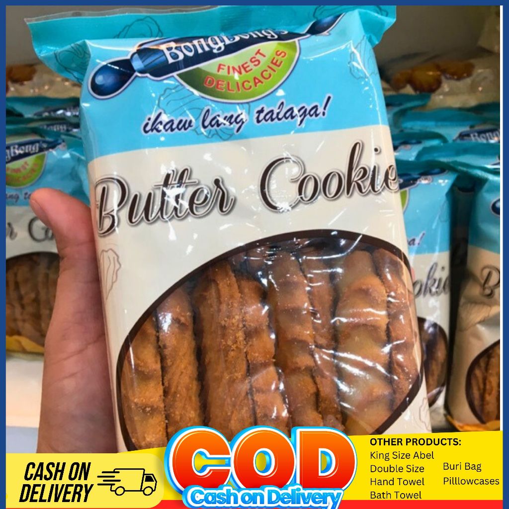 Bongbongs Pasalubong Butter cookies Pinoy Snack Food | Shopee Philippines