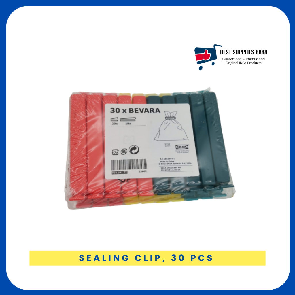 Bevara Clips Ikea Chip Bag Clips BestSupplies Authentic BEVARA - Main Image