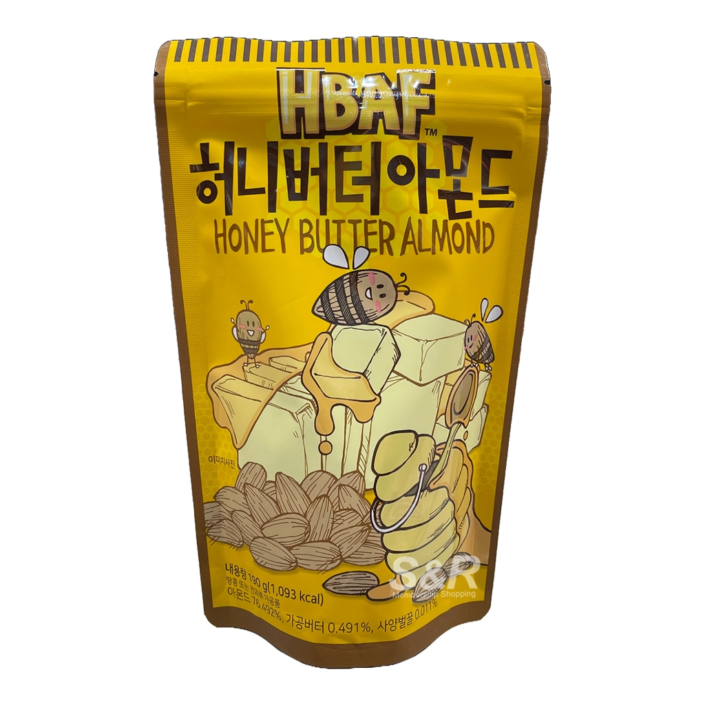 HBAF Honey Butter Almond 190g Shopee Philippines