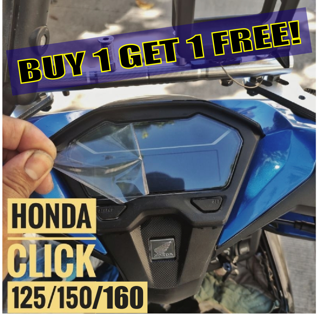 ( BUY 1 TAKE 1 ) Honda Click 125 / 150 / 160 V4 V3 V2 Guage Protector ...