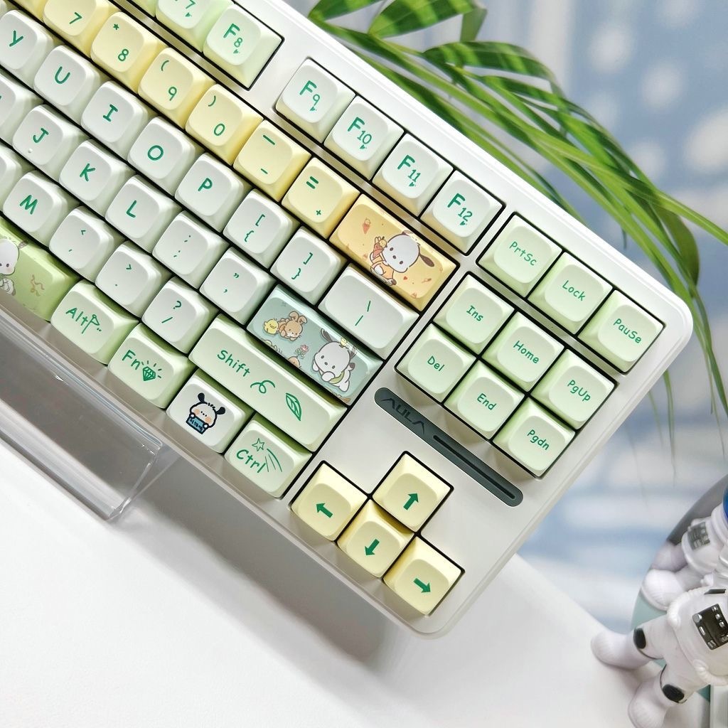 Sanrio Anime Kawaii Pochacco Cartoon Keycap Xda Height Full Set of 140 ...