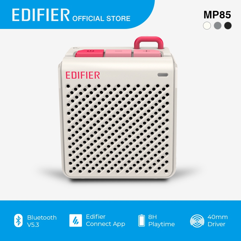 Edifier MP85 Mini Portable Bluetooth Speaker Builtin battery Bt V5