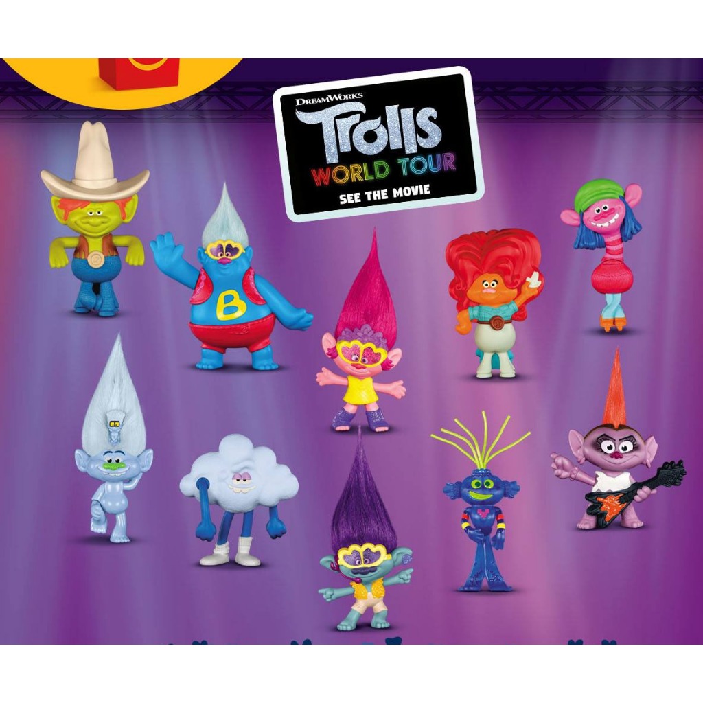 Trolls World Tour - Tiny Guy Diamond Biggie Mr. Dinkles Party Branch ...