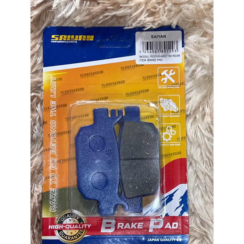 Honda Brake Pad PCX 160 ADV 150 Rear disc Brake | Shopee Philippines