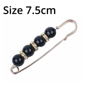 Fashion Pearl Brooch Ladies Pin Fixed Clothes Neckline Accessories