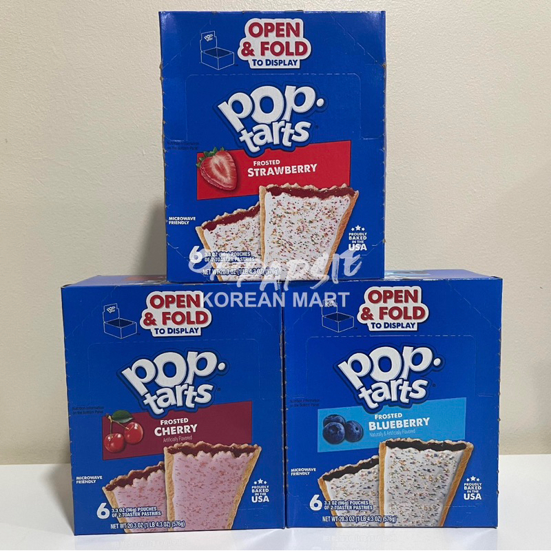 Pop Tarts Toaster Pastries 6pcs of 2s Kellogs | Shopee Philippines
