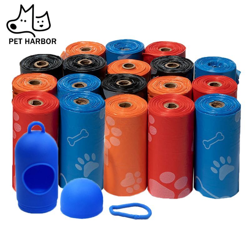 Dog garbage bag Pet Trash Bag Dog Poop Bag Printed Pet Garbage