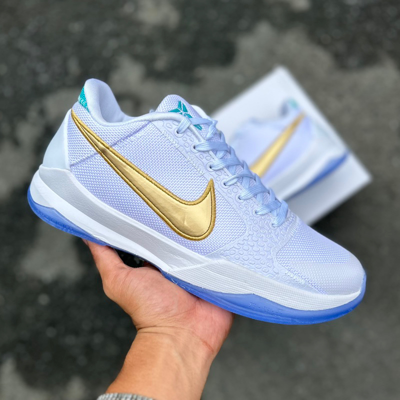 Kobe protro cheap undefeated white